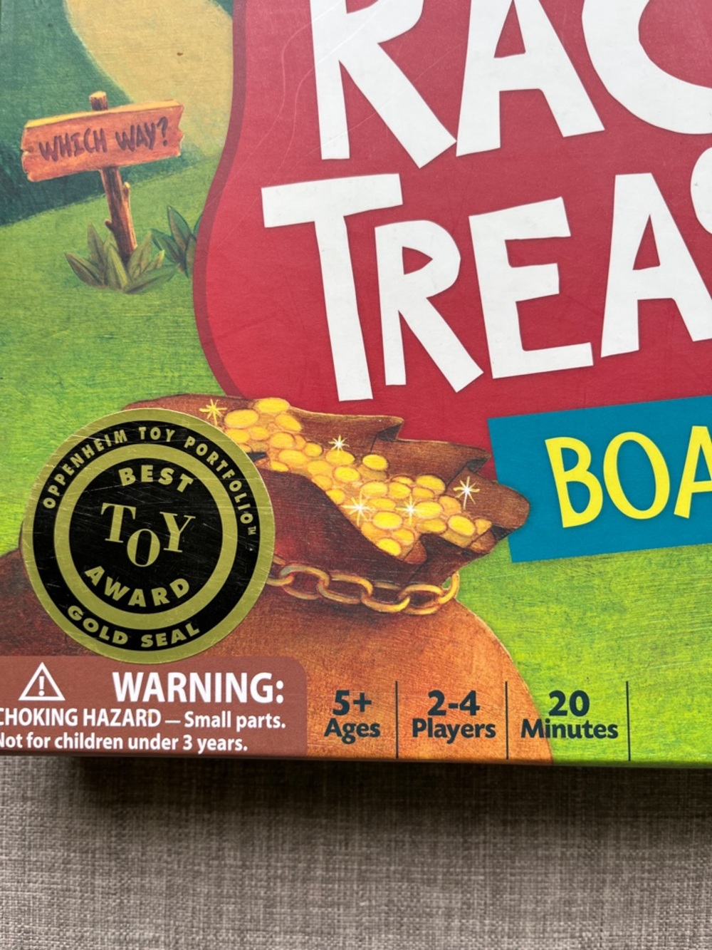 2 Peaceable Kingdom Cooperative Board Games Gnomes at Night & Race to Treasure - Picture 5 of 16